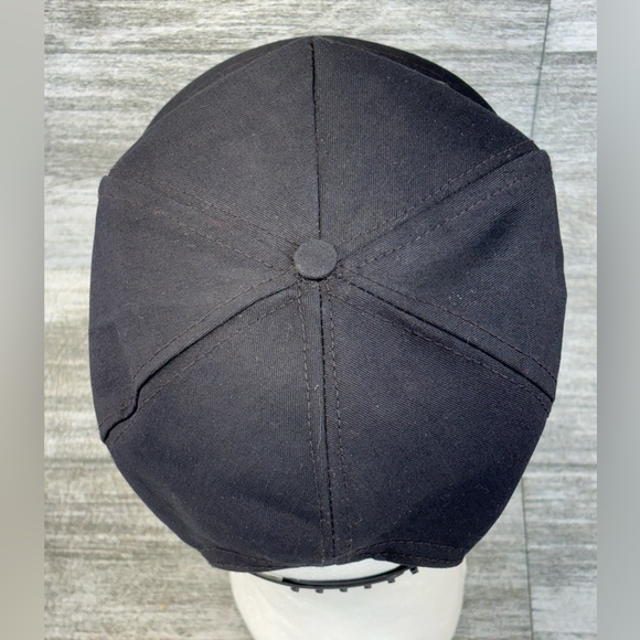 VTG USA Made 7th Infantry Association Snap Back Trucker Hat Cap Black Red Army - Picture 14 of 16